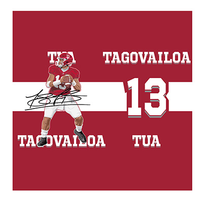 #13 ALABAMA TUA TAGOVAILOA TUMBLER