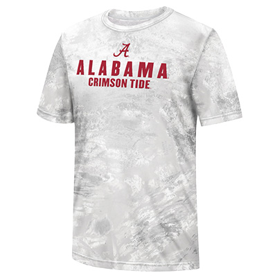 Alabama Crimson Tide Script A Gulf Stream Performance Fishing T-Shirt