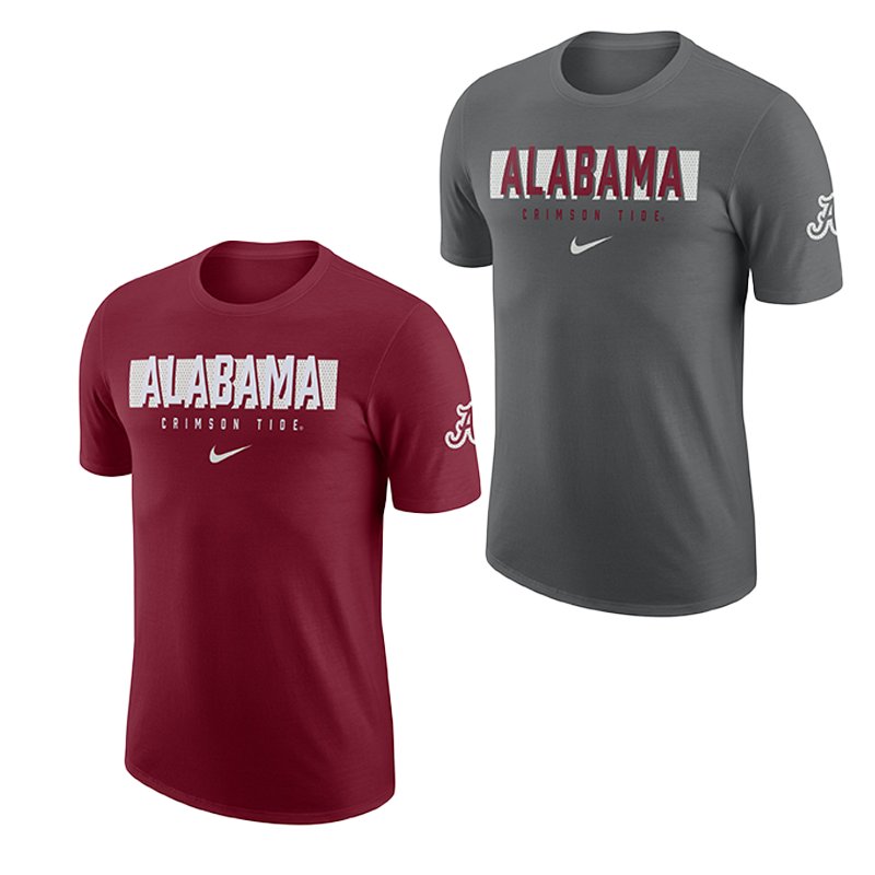 Alabama Crimson Tide Short Sleeve Cotton Gametime T-Shirt