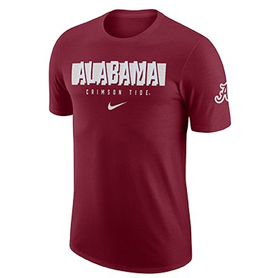 ALABAMA CRIMSON TIDE SHORT SLEEVE COTTON GAMETIME T-SHIRT