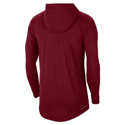 ALABAMA CRIMSON TIDE SCRIPT A DRI-FIT HOODED T-SHIRT