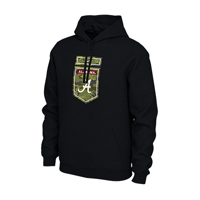 Alabama Script A Veteran's Camo Hoodie