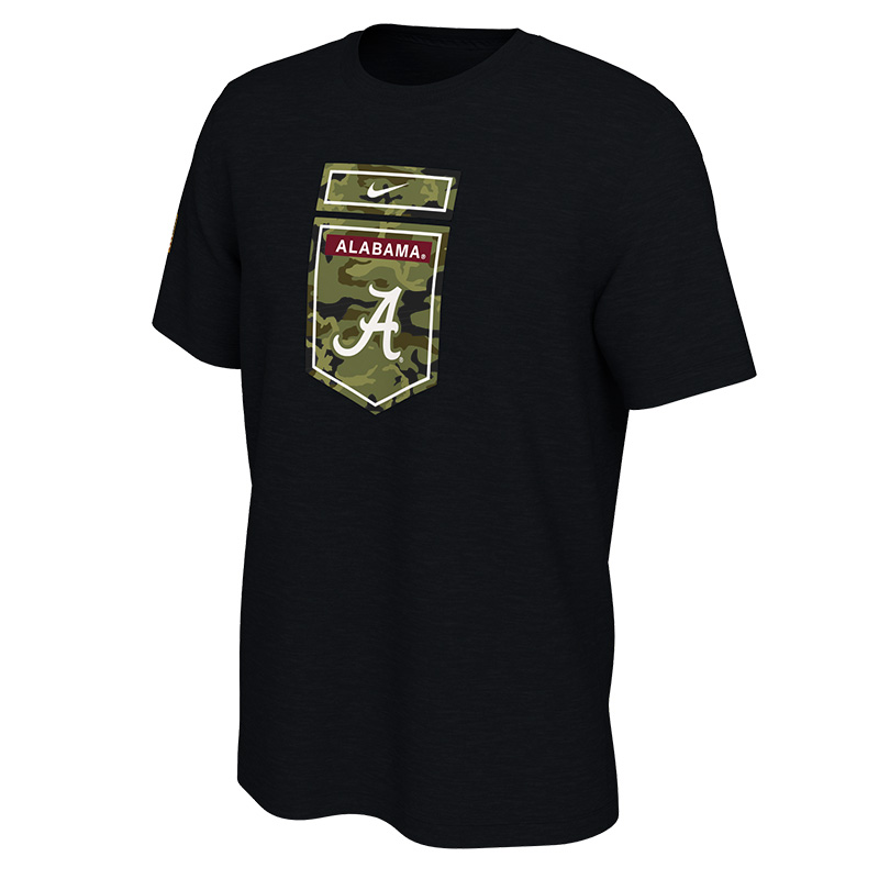 Alabama Script A Veteran's Camo T-Shirt (SKU 13802851158)