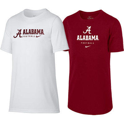 Alabama Football Script A Legend Team Issue Short Sleeve T-Shirt