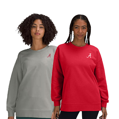 Alabama Script A Perfectly Oversized Crew