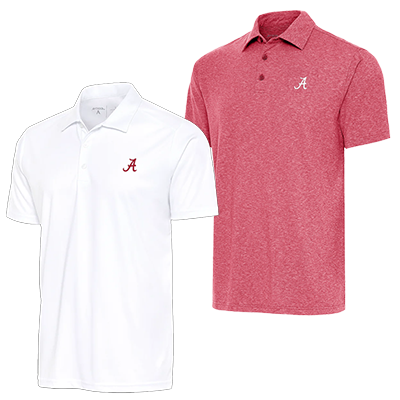 Alabama Script A Par 3 Polo