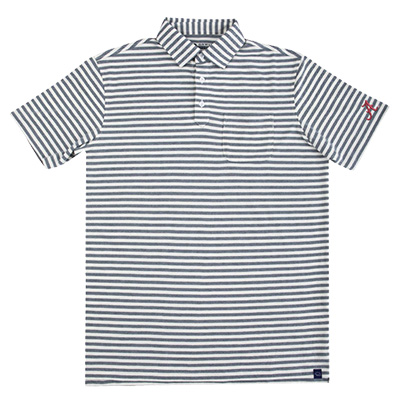 Alabama Script A Repp Stripe Polo