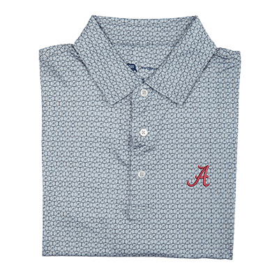 Alabama Script A Uprights Performance Polo
