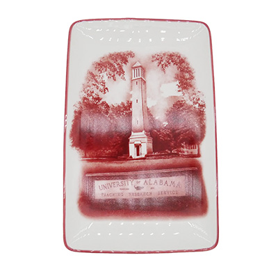 Alabama Denny Chimes Campus Ceramic Trinket Tray