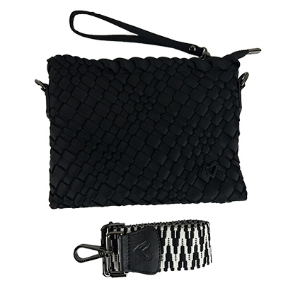 Charlotte Crossbody Solid Handwoven Bag