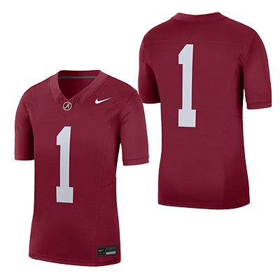 Alabama Script A Limited Vapor Fuse Home Jersey