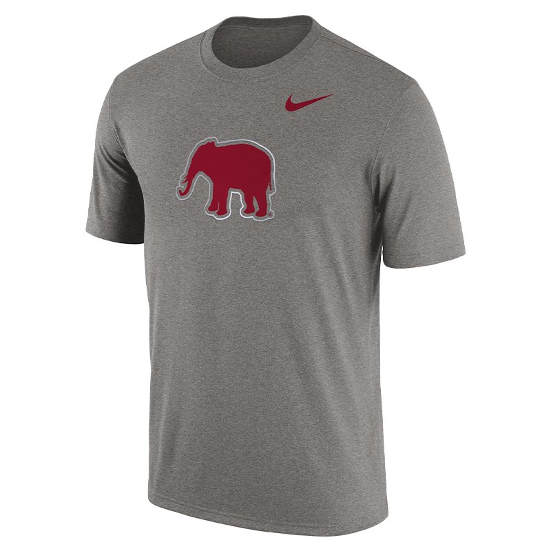 Alabama Elephant Short Sleeve Cotton Authentic Crew T-Shirt (SKU 13828998158)