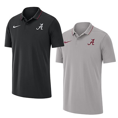 Alabama Script A Dri-Fit Coaches Polo