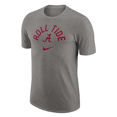 ALABAMA ROLL TIDE SCRIPT A SHORT SLEEVE COTTON UNIVERSITY CREW T-SHIRT