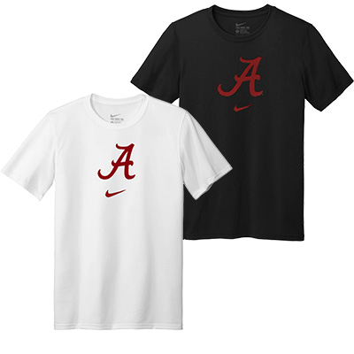 Alabama Script A Essential Logo T-Shirt