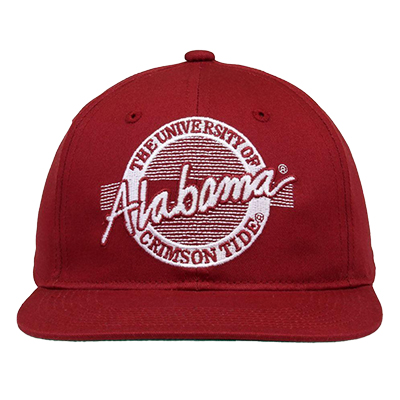 UNIVERSITY OF ALABAMA CRIMSON TIDE RETRO CIRCLE CAP