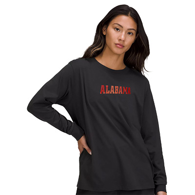Alabama Relaxed-Fit Cotton Jersey Long Sleeve Shirt
