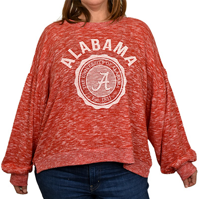 The University Of Alabama Script A Puff Sleeve Shirt