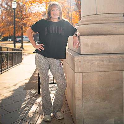 ALABAMA ROLL TIDE 1831 COMFY FLARE PANTS