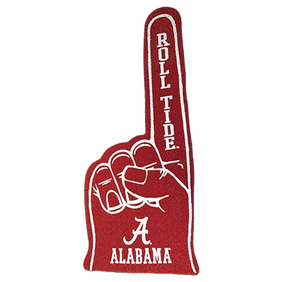 Roll Tide Foam Hand