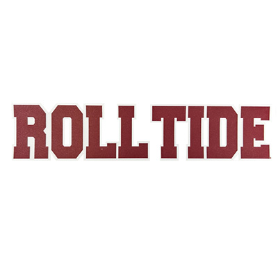    Roll Tide Block Letter Decal
