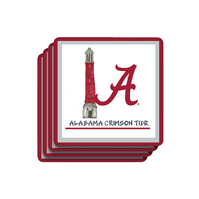 Alabama Denny Chimes Coaster Set Of 4
