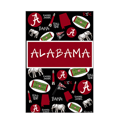 Alabama Landmarks Garden Flag - main view
