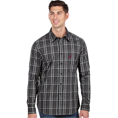 Alabama Script A Strive Long Sleeve Button Down Shirt