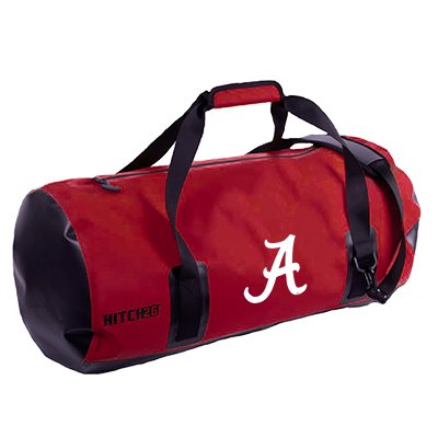 Alabama Script A Hitch 26 Waterproof Duffel Bag