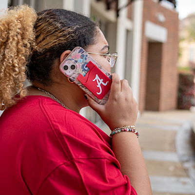 ALABAMA SCRIPT A CELL PHONE WALLET