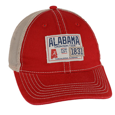Alabama Crimson Tide Script A Established 1831 Patch Cap