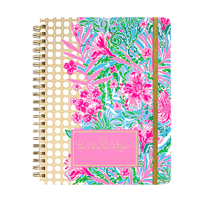 Lilly Pulitzer 2023-2024 17-Month Large Planner - Leaf It Wild