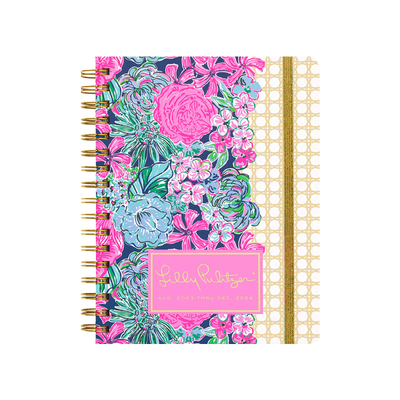 Lilly Pulitzer 2023-2024 17-Month Large Planner - Always Be Blooming