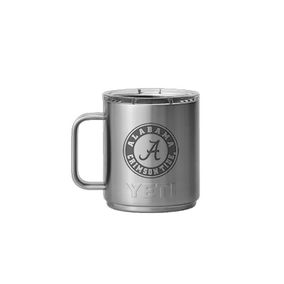 Alabama Circle Logo Rambler Mug 10 Oz