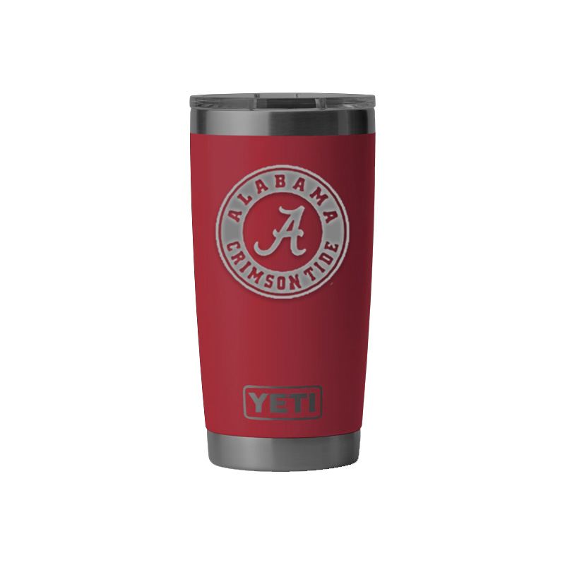 Alabama Circle Logo Rambler Tumbler