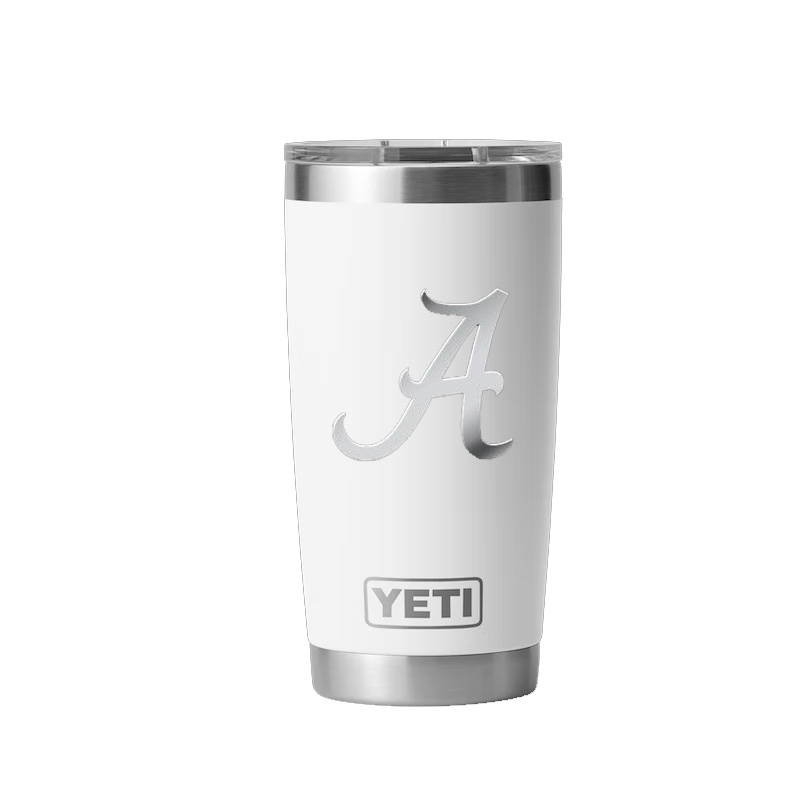 Alabama Script A Rambler Tumbler  University of Alabama Supply Store