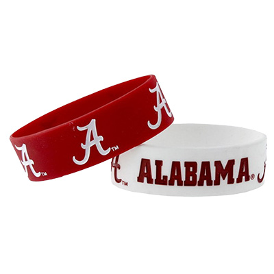 Alabama Silicone Bracelets Set Of Two