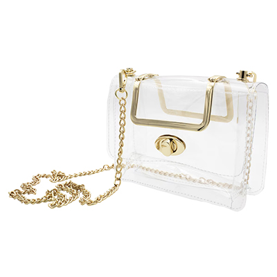 Top Handle Clear Crossbody - main view