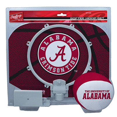 Alabama Slam Dunk Softee Hoop Set