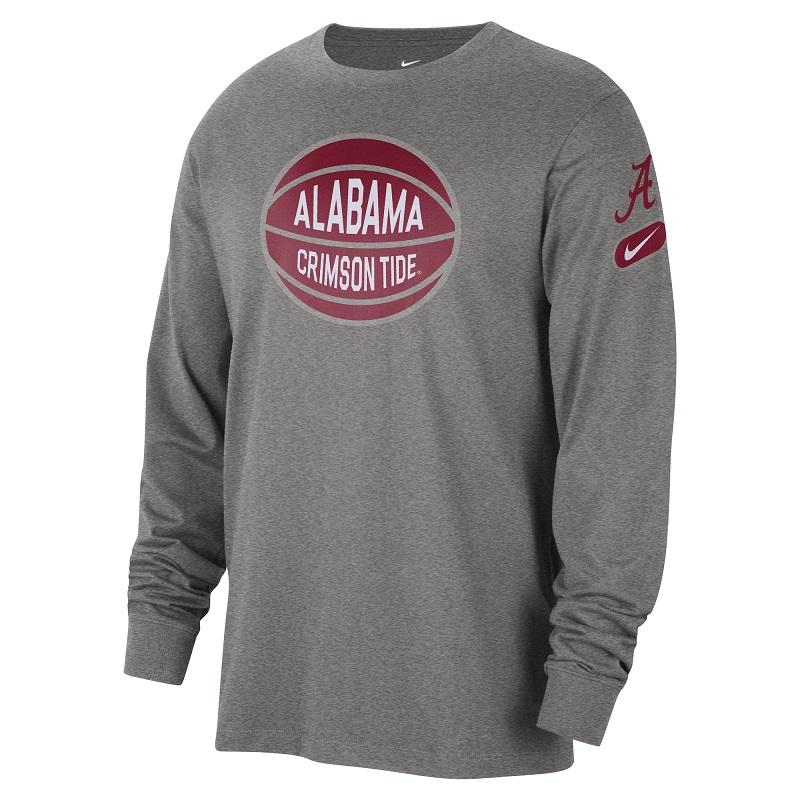 Alabama Basketball Long Sleeve Fast Break T-Shirt (SKU 13854850158)