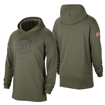 Alabama Crimson Tide Roll Tide Roll Dri-Fit Military Hoodie