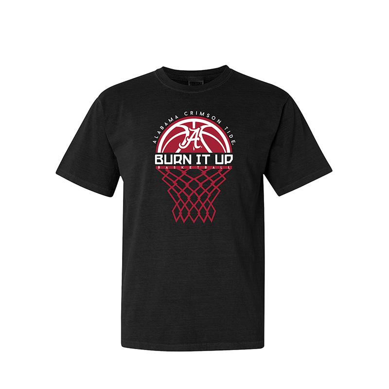 Alabama Crimson Tide Burn It Up Basketball T-Shirt (SKU 13855277102)