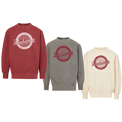   Alabama Coastal Color Crewneck Sweatshirt