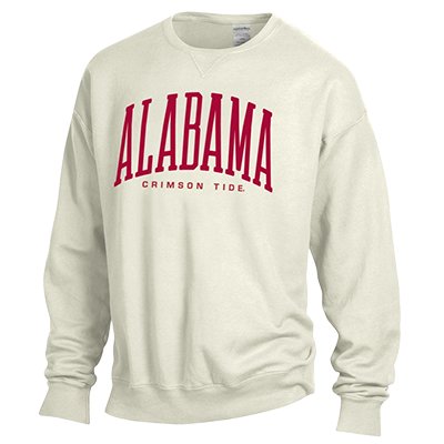 Alabama Crimson Tide Comfort Wash Fleece Crew