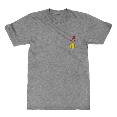 ALABAMA SOFTBALL TEAM 27 BATTING GLOVES T-SHIRT