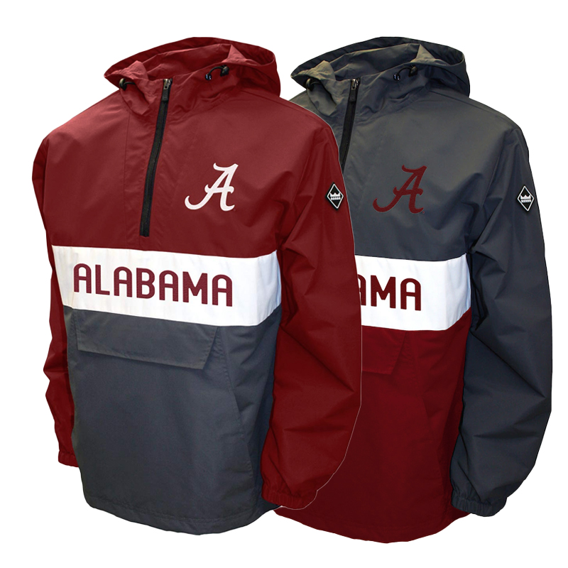 Alabama Script A Alpha Anorak Pullover Jacket*