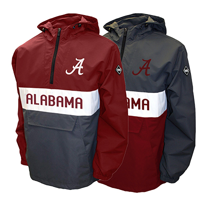 Alabama Script A Alpha Anorak Pullover Jacket*