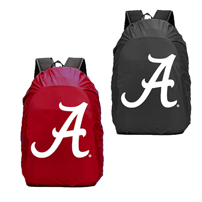 Alabama Script A Water Resistant Backpack Cover