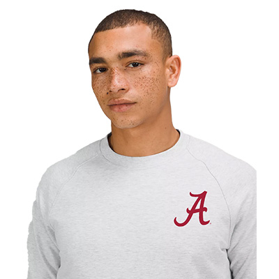 ALABAMA SCRIPT A CLASSIC-FIT FLEECE CREW