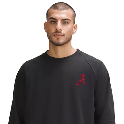 ALABAMA SCRIPT A CLASSIC-FIT FLEECE CREW